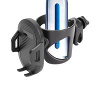 Porte-gobelet universel pour poussette avec supports de téléphone - Porte-bouteille 2 en 1 pour , fauteuil roulant et vélo | Support antidérapant pour poussette, compatible avec les et