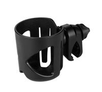 Porte-gobelet universel pour poussette - Compatible avec les déambulateurs fauteuils roulants et vélos - Accessoire rotatif à 360°