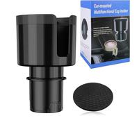 Porte-gobelet universel pour voiture avec base réglable et extensible, convient aux grandes bouteilles de boisson de 0,5 à 1,4 L (7-10,5 cm)