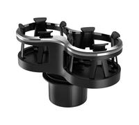 Porte-Gobelet Voiture 2 en 1 pour Zeekr 001 2021-2023, Support de Verre Adaptatif à 4 Griffes Élastiques Stable & Anti-Bruit avec Base Réglable