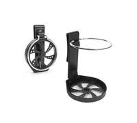 Porte-Gobelet Voiture Boîte À Mouchoirs Pliable pour Voiture, Porte-gobelet Organiseur De Rangement, Boîte D'accoudoir(Black Single Cup Holder)