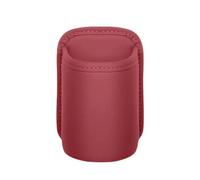 Porte-gobelet Voiture en Cuir pour Dodge Ram 2016-2023, Support de Verre Suspendu pour Portière et Organisateur de Rangement Multifonctionnel,Red
