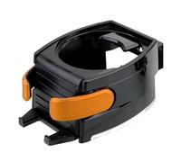 Porte Gobelet Voiture Pour Support Universel Bouteille D'eau Grille D'aération Téléphone Console Centrale(Orange)