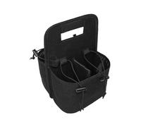 Porte-gobelets à café anti-fuite avec séparateurs multi-compartiments pour 4 tasses pour la maison, le bureau