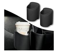 Porte-gobelets Clip pour Peugeot Traveller 2016-2026 | Cuir PU de qualité, clip métal solide, rangement supplémentaire, accès rapide, évite le renversement durant vos trajets
