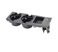 Porte-Gobelets Compatible Avec BMW 320i 2001-2005 E46 Console Centrale Porte Gobelet D'eau Bouteille De Boisson Plateau À Monnaie 51168217953 Noir(Carbon Fiber)