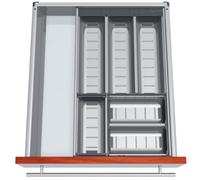 Porte-gobelets en acier inoxydable 500 mm Blum Orga-line