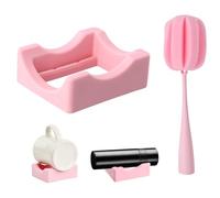 Porte-Gobelets en Silicone, Petits Porte-Gobelets en Silicone pour Le Bricolage, Antidérapants et Imperméables, pour l'art du Verre, l'Artisanat, Mugs, Thermos, Tasses de Différentes Tailles