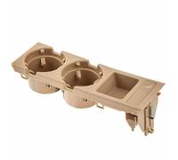 Porte gobelets pour auto Compatible Avec BMW Pour 330i 2001 2002 2003 2004 2005 2006 Double Trou De Rangement Pour Console Centrale Avant Box Coin + Cup Holder