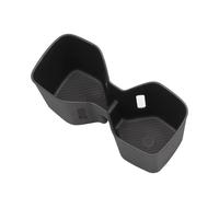 Porte gobelets pour auto Compatible Avec Kia Pour EV9 2024 2025 Car Interior Accessories Rear Cup Holder Tray Black Water Storage Box Organizer