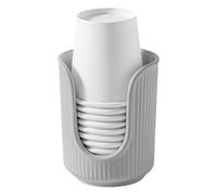 Porte-gobelets pour rince-bouche - Distributeur de gobelets en papier 10 x 8 x 8 cm, solution de rangement pour bain de bouche | Distributeur de savon multifonctionnel pour salle de bain