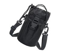 Porte-gobelets pratiques en tissu Oxford avec fermetures sur le dessus et poches de rangement pour l'organisation des équipements de plein air, porte-gobelets pour sacs à dos