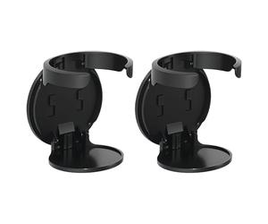 Porte-gobelets Rabattable,2 Porte-gobelets Muraux Pliables et sans Perforation pour Boissons et Cafés d'un Diamètre Maximal de 8,3 Cm
