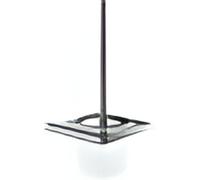 PORTE-GOUPILLON BLANCHE LAITON 5800 SERIES CHROME (5888-1)