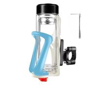 Porte-Gourde Vélo | Support Bidon Vélo Montable sur Guidon Réglable | Montage Guidon 20-35mm pour Tumbler Trotinette Moto Poussette Fauteuil Adultes Transport