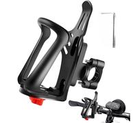 Porte-Gourde Vélo - Support Gourde Vélo Porte-Gobelet,Accessoire de Cyclisme Ajustable Fixation au Guidon pour Cadre 20-35mm Route et Montagne