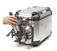 Givi Porte-bouteille E199 – Support gourde, fixation tubulaire 21/25 mm – Noir