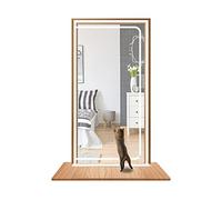 Porte grillagée pour chat - Convient pour les portes de 90 cm x 200 cm - Moustiquaire de sécurité pour animaux de compagnie - Empêche les chats de s'échapper - Grille pour l'introduction de nouveaux