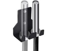 Porte-Haltères Mural - Support Métallique Gain de Place | Rangement Mural pour Barres | pour Salle de Sport, Maison, Sous-Sol, Équipement Fitness, Organisation et Stockage