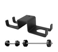 Porte-Haltères - Support Vertical pour Barre d'Haltères - Accessoires de Gym Maison Garage Stockage Équipement