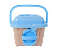 Porte-hamster - 4,72 X 3,94 X 3,94 Pouces, Étui De Transport Portable Avec Poignée, Cage Respirante Pour Petits Animaux - Ports Fraîcheur Assurée Pour Gerbille, Chinchilla, Hérisson, Furet, Lézard, So
