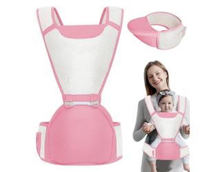 Porte-hanche pour tout-petits, porte-enfant,Support réglable pour tout-petits - Porte-bébé en maille respirante toutes positions, porte-bébé ergonomique et confortable pour une parentalité sécurisée