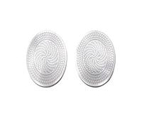 Porte Haut-Parleur Couverture pour Benz W213 2016-2023 Haut-parleurs De Portière Voiture Cache Décoration Stéréo Garniture Audio(A-2 Pcs Silver)