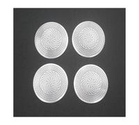 Porte Haut-Parleur Couverture pour Benz GLC X253 2016-2022 Haut-parleurs De Portière Voiture Cache Décoration Stéréo Garniture Audio(B-4 Pcs Silver)