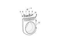 Porte Hublot Complet Rep 12