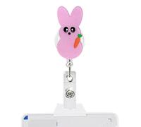 Porte-insigne de, porte-insigne de | Conception de paillettes de dessins animés en acrylique Clip rétractable,Porte-carte badge badge, clip de carte d'identité pour les enseignants, les étudiants, le