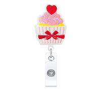 Porte-insigne D'identité En Train De Ressentir Le Porte-trait Rétractable Étirement Longueur 25 Accessoires Carte D'identité Pour Les Adultes Badge Bobines Clip Pour Les