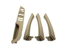 Porte Intérieur Poignée Porte Intérieure Plastique avec Garniture Couvercle Ensemble Complet pour BMW Série 3 E90 E91 316 318 320 325 328i LHD 2004-2010 2011 2012 Poignée Porte Intérieure(Beige 35.5