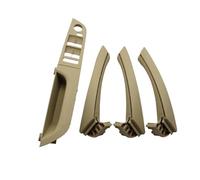 Porte Intérieur Poignée Porte Intérieure Plastique avec Garniture Couvercle Ensemble Complet pour BMW Série 3 E90 E91 316 318 320 325 328i LHD 2004-2010 2011 2012 Poignée Porte Intérieure(Beige 37.5