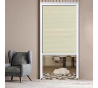 Porte intérieure accordéon pliante avec cadre, design en nid d'abeille coulissant, convient aux hauteurs de 170 cm à 215 cm, taille personnalisée - Parfait pour les placards et les séparations de