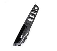 Porte Intérieure Kit Poignées pour BMW Série 3 M3 E93 Cabriolet Cabriolet 320i 330i 335i Interrupteur De Fenêtre De Porte Panneau De Couverture De Poignée Porte (Couleur : Left Carbonfiber)