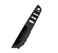 Porte Intérieure Kit Poignées pour BMW Série 3 M3 E93 Cabriolet Cabriolet 320i 330i 335i Interrupteur De Fenêtre De Porte Panneau De Couverture De Poignée Porte (Couleur : Left Black)