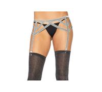 Porte-Jarretelles 8887 Lurex Brillant Argent