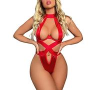 Porte-Jarretelles Pour Femme Robe Courte Sexy Pute Été et amérique Sexy sangle commerce extérieur nouveaux sous-vêtements réunis corps façonnage Porte Jarretelle à Pince DéGuisement Femme (RD1, XL)