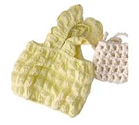 Porte-jarretelles pour petits chiens - Vêtements d'été pour chihuahua - Gilet rafraîchissant pour chien - Vêtement mignon pour chien (Jaune 1, XL)