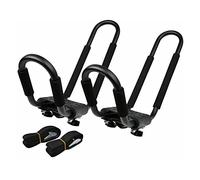 Porte-kayak sur le toit - 2 supports de kayak pour voiture, support pour planche de ski sur le toit | Support de voiture de transporteur de canoë de support de Kayak, support supérieur universel de to