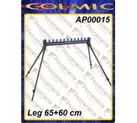 porte kit Colmic easy avec pieds competition 12 places 65+60cm