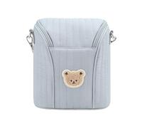 Porte-lait isolé - Doublure en papier d'aluminium en tissu de polyester | Trousse isotherme pour biberons d'allaitement, de rangement de formule portable, accessoire de suspension pour poussette, bleu