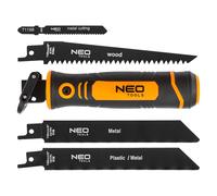Porte-lame de scie universel, lot de 4 + 1