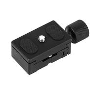 Porte-lentille de la caméra Aluminium 1/4 « » Quick Release Plate + Adaptateur Support de Fixation for 30x50mm Appareil Photo Reflex numérique avec trépied Manfrotto Rotule Trépied caméra