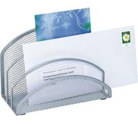Porte-lettres WEDO Office en métal métallique argenté