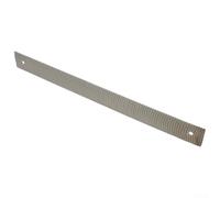 Porte-lime à dents incurvées en acier réglable de 35,6 cm pour carrosserie de voiture avec dents grossières ou moyennes, lame en acier au carbone, cadre en aluminium moulé pour droitier et gaucher (B)