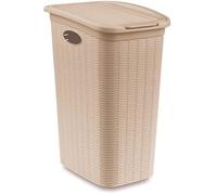 Porte-linge Elegance Slim Cachemire 36 - Stefanplast - Polypropylène avec couvercle - Empilable