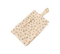 Porte-lingettes humides pour bébé - Portable - Sac de rangement pour poussette - Double couche - Sac de voyage pour couches, poussette, lingettes humides