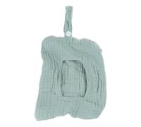 Porte-lingettes humides pour bébé - Portable - Sac de rangement pour poussette - Double couche - Sac de voyage pour couches, poussette, lingettes humides