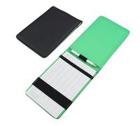 Porte-livre en cuir avec passant pour crayon et papier | Gardez vos feuilles de conte et votre crayon soigneusement sécurisés avec cette couverture de livre compacte en cuir.